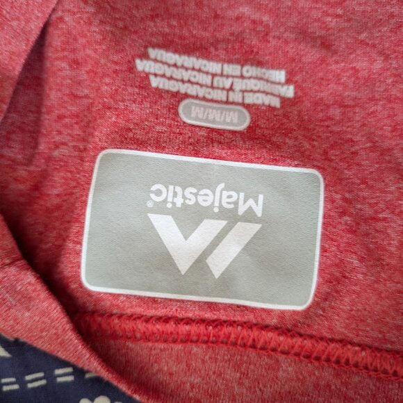 Majestic Philadelphia Phillies Red T-Shirt Size M - Picture 2 of 8